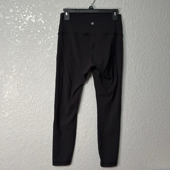 Lululemon Wunder Under HR Tight 28” *full on luxtreme black size 8 - Picture 6 of 8